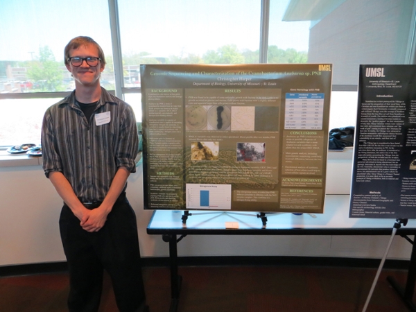 students at symposium